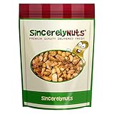 Sincerely Nuts Butter Toffee Mixed Nuts - Two (2) Lb. Bag - Almonds, Cashews, Pecan, Peanuts - Insanely Divine Taste- Sealed For Freshness- Full of Minerals & Vitamins Certified