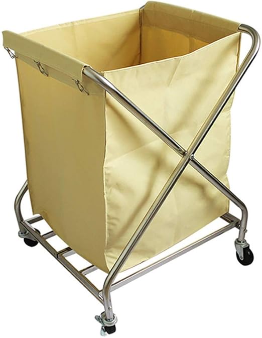 Plegables X-lavandería Clasificador Carro con Ruedas para Trabajo