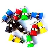 CESS 5-Colors Banana Female Jack Socket Plug with