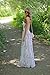 Floerns Women's Floral Backless Chiffon Maxi Beach Dress