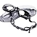 Swim Goggle, Rosa Schleife Large Swimming Goggles with Siamese Ear Plugs Anti-Fog and UV Protection Clear Lens for Adult Men Women Indoor Outdoor Ocean Swimming Goggles(Gray)
