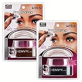 i ENVY BY KISS BROW STAMP POWDER DELICATE/NATURAL SHAPE PERFECT EYEBROW KPBS