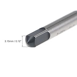 uxcell M3 x 0.5 Spiral Flute Thread Tap, Metric
