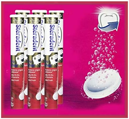 Steradent Pro 3 in 1 Tablets - Pack of 30, Total 180, 30EA - Image 3