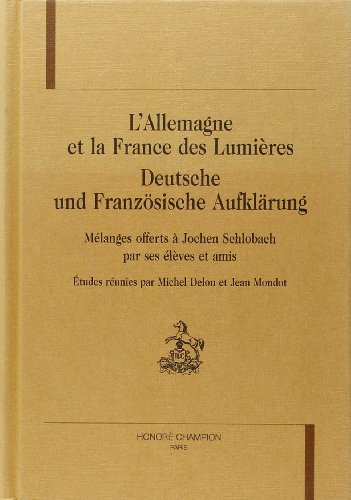 L' Allemagne et la France des Lumières