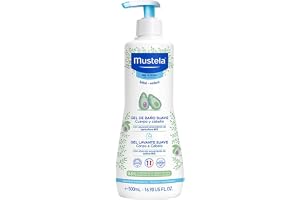 Mustela Gel Lavante Suave 500ml Sabonete Líquido Corpo e Cabelo Infantil