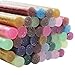 LEOBRO 12 Color 72 Pieces Hot Glue Gun Sticks 7mm By 10 cm Hot Melt Glue Sticks Mini for DIY Art Craft