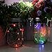 Mason Jar Solar Lights, LED String Light, Hanging Lights for Garden, Patio,Halloween, Christmas, Outdoor Party.