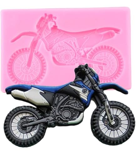 Motorrad-Schokoladenform Von Grandmama’s Leckereien – Mehrfach Verwendbare Seifen- & Schokoladenform