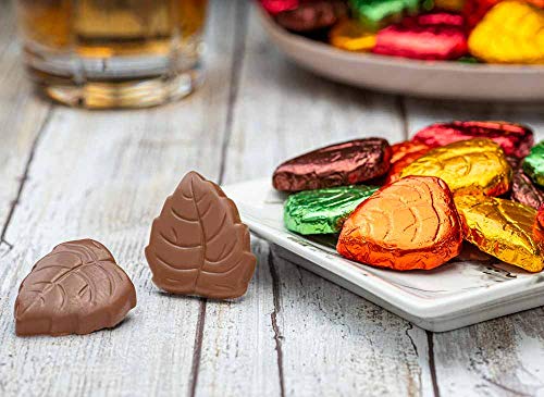 Madelaine Chocolates, Highly Detailed, Premium Milk Chocolate Fall Leaves - Thumbnail 4