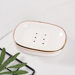 Self Draining Soap Dish, Double-layer Bar Soap