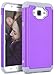 For Samsung Galaxy J7 (2015 Version) Case, LK [Shock Absorption] Drop Protection Hybrid Armor Defender Protective Case Cover (Violet)