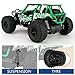 SONiKi Remote Control Car RC Cars 1/16 Scale Electric Remote Control Off Road Monster RC Truck 2.4GHz 2WD High Speed Radio Control Car-Best Toys for Kids and Adult.(Green)