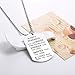 Udobuy® Stainless Steel Pendant Always Remember You are Braver Than You Believe Inspirational Letters Engraved Charm Necklace