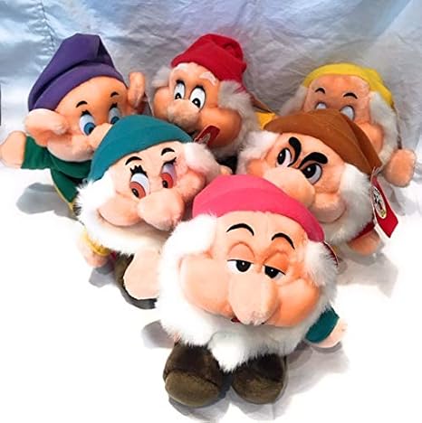 Amazon Pt アジアナ ディズニー 白雪姫 小人 ぬいぐるみ6個セット ぬいぐるみ おもちゃ