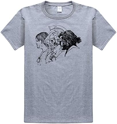 Kojima Productions MGS Metal Gear Solid Cotton Man Printed Short Sleeve Tshirts
