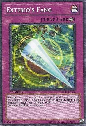 Yu-Gi-Oh! - Exterio's Fang (STBL-EN075) - Starstrike Blast - 1st Edition - Common