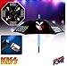 KISS Retro Umbrella with Light-Up Tube and Flashlight Handle