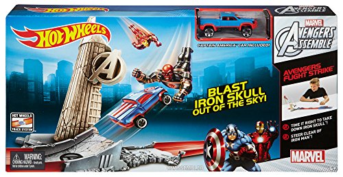 hot wheels avengers track