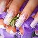 Crystal Clear - 4oz Nail Powder and 8oz Monomer for doing Acrylic Nails at Home. Professional grade acrylic nail powder, for nail tips, & overlays.