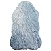 Ashler faux fur rug, Fluffy Shaggy Area Rug Ultra Soft 3 x 5 Feet Rectangle Fur Rug Light Blue Fuzzy Rug Machine Washable Shag Rug, Nursery Decor Throw Rugs for Bedroom, kids room, Living Room