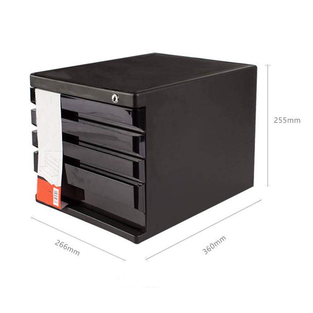 File Cabinets Small Desktop With Lock 4 Tier Small Drawer Data