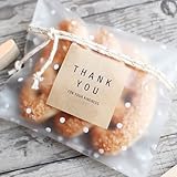 Bighub Self Adhesive Candy Bag DIY Christmas Treat Cooky Holder -100 pieces