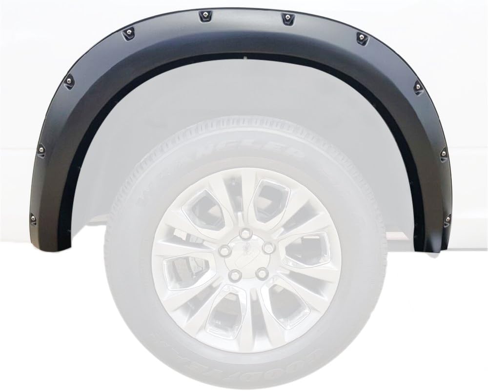 Monkey Autosports Dodge Ram Bolt-On Style Fender Flares. Set of 4