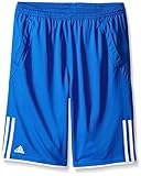 adidas Kids Boy's Club Bermuda (Little Kids/Big Kids) Shock Blue/White SM (8 Big Kids)