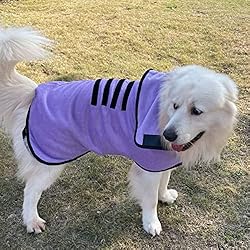 Dozca Dogs Bathrobe Super Absorbent Microfibre Dog
