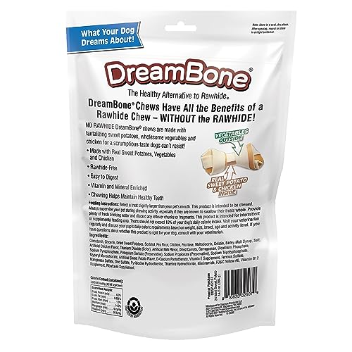DREAMBONE SWEET POTATO DOG CHEW (24 PIECE/PACK), MINI