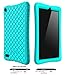 Bear Motion Silicone Case for All-New Fire 7 Tablet with Alexa - Anti Slip Shockproof Light Weight Kids Friendly Protective Case for Amazon Kindle Fire 7 (ONLY for 7th Generation 2017 Model) (Turquoise)