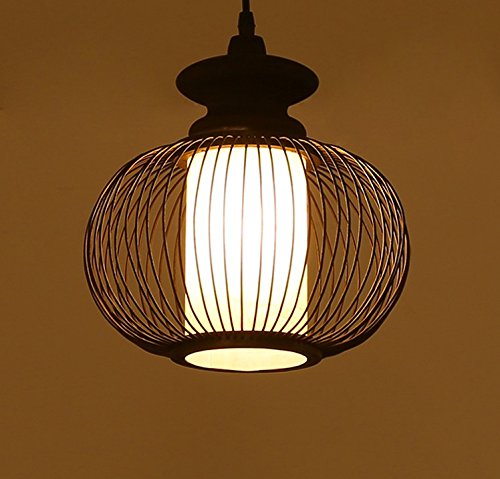 Chinese Bamboo Bamboo Ceiling Light Amazon Co Uk Lighting
