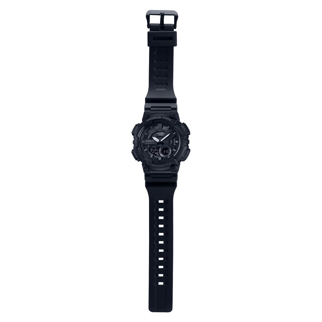 casio ad218 youth combination watch