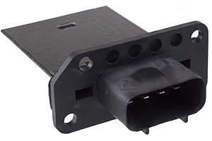 STETIG Front Manual Temp Control Blower Motor Resistor Compatible with 10-12 Escape / 07-15 Expedition / 04-13 F150 / 07-10 F250 F350 F450 F550 Navigator /11-13 Fiesta / 05-10 Mustang