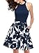 MSBASIC Women's Halter Neck Off Shoulder A-line Cocktail Party Dress