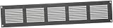 EUROPLAST 500x100mm Galvanised Metal Air Vent Grille Cover with Insect Mesh