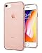 Spigen Liquid Crystal Glitter Designed for iPhone SE 2022 Case/iPhone SE 3 Case 2022 / iPhone SE 2020 Case/iPhone 8 Case/iPhone 7 Case - Rose Quartz