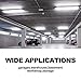 BBOUNDER 42W Linkable LED Shop Light for Garage 4FT 5000K Daylight Super Bright Garage Light Surface and Hanging Mounting for Warehouse Basement Garage Workbench Recreation Room (1Pack)