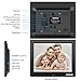 Digital Picture Frame, APESIN 8 Inch 1024x768 Pixels HD Screen(Black)