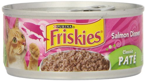 FRISKIES CLASSIC PATE SALMON DINNER, 5.5 OZ