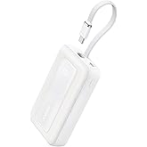 Anker Power Bank,10,000mAh 30W with USB-C Travel Essential Portable Charger | USB-C Input and Output, Fast Charging Battery Pack with a Compact, Travel-Ready Design