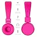 Einskey Kids Headphones, Wired On-Ear Headsets for Children with Microphone, Comfortable Lightweight & Foldable Design for Boys and Girls (Pink)