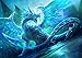 FORESTIME 5D DIY Diamond Painting Embroidery,Full Drill Ice Dragon Stitch Diamond Embroidery Rhinestone Painting Cross Stitch Kit Painting by Number Kits Home Wall Decor (blue, 30×40 cm)