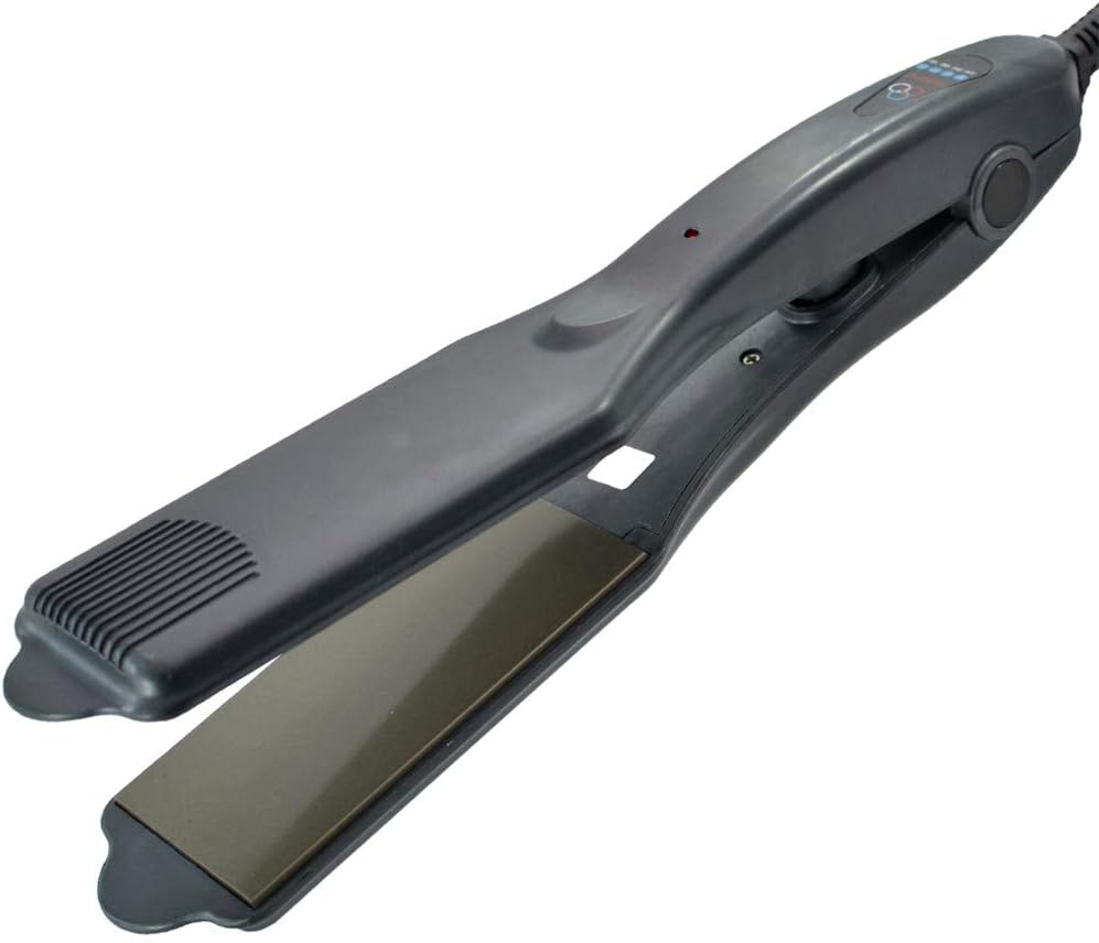 Titanium Hair Straightener Professional Salon Flat Iron Straightening Irons Styling Tools with Led Display EU/US/UK Plug