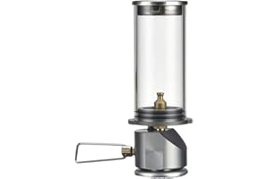 Camping Gas Lantern,Outdoor Portable Lantern,BRS-55 Camping Lamp Gas Lighting Lamp Tent Gas Lighting Candle Light Portable Ou