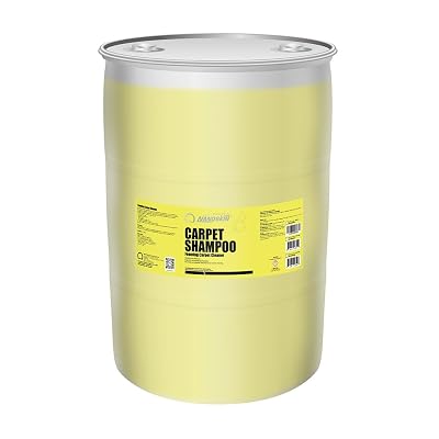 Nanoskin CARPET SHAMPOO Concentrated Foaming Carpet Cleaner 30 gallon - Dilutable Up to 19:1, Wet/Dry Soil Release, Anti-Resoiling, Pet Stain Remover, Safe for Stain Resist Carpet, Home&Commercial Use