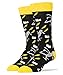 ooohyeah Men's Pack Novelty Funny Crew Cotton Socks (HOLLOWEN4, Mens 10-13)…