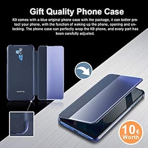 Smartphone OUKITEL K9 7.12 Pollici FHD+ 6000 mAh Batteria Android 9.0 Smartphone 4GB RAM+ 64GB ROM 4G Dual SIM Telefono… - immagine 5