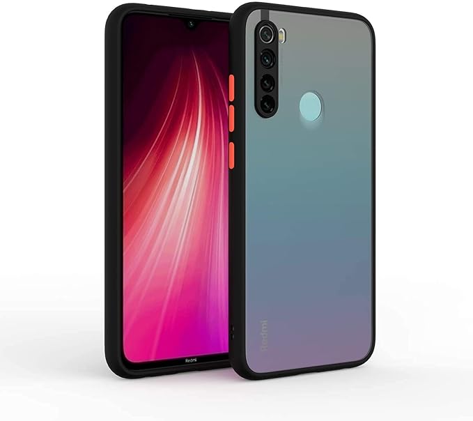 Monkish Back Cover for Redmi Note 8 Smoke Fashionable Amazon.in
